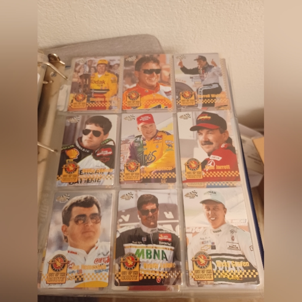 Huge 1995 Action Packed NASCAR Insert Lot